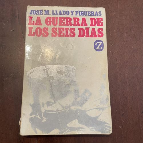 Portada del libro de La guerra de los seis días