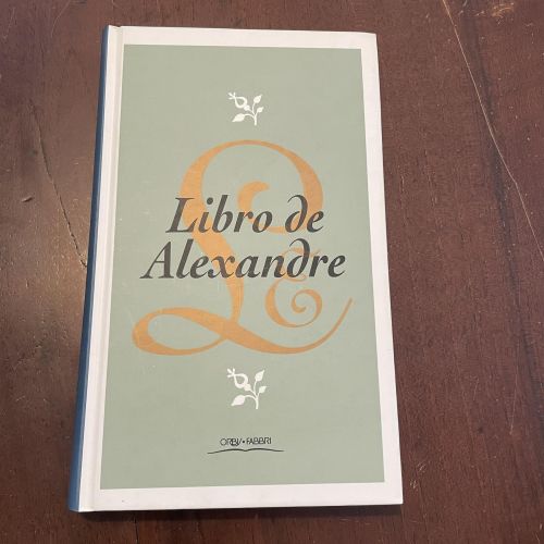 Portada del libro de Libro de Alexandre