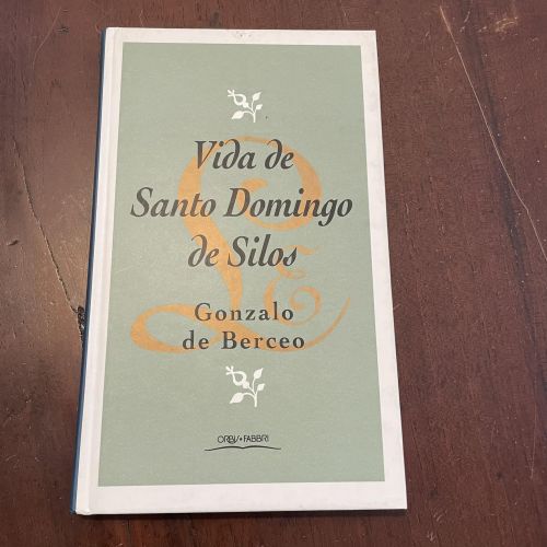 Portada del libro de Vida de Santo Domingo de Silos