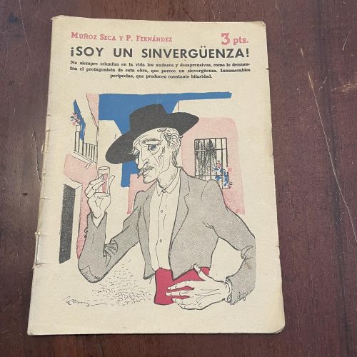 Portada del libro de ¡Soy un sinvergüenza!