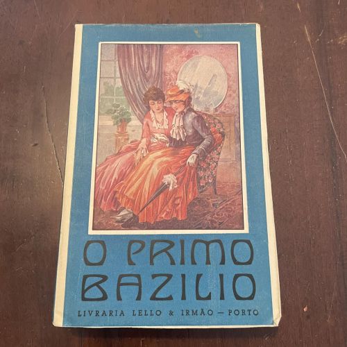 Portada del libro de O primo Bazilio (portugués)