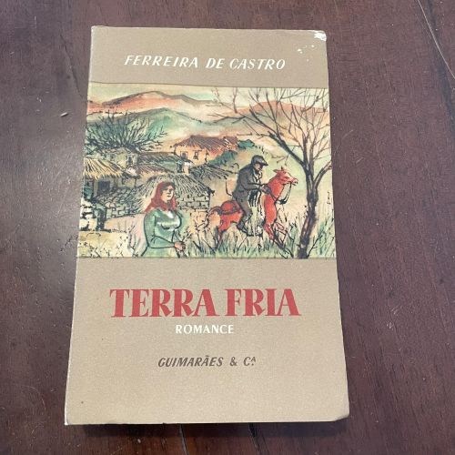 Portada del libro de Terra fria (portugués) 8ª ediçao 27º milhar