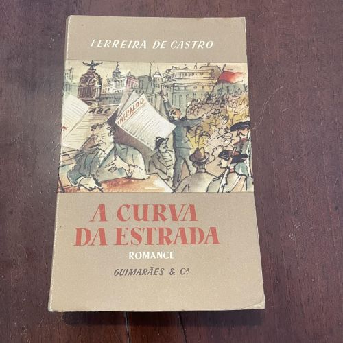Portada del libro de A curva da estrada (portugués) 6ª ediçao 20º milhar