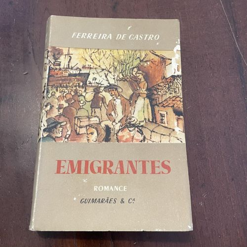 Portada del libro de Emigrantes (portugués) 11ª ediçao 41º milhar