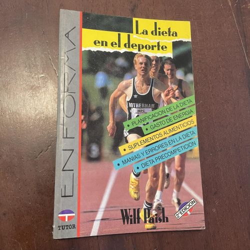 Portada del libro de La dieta en el deporte