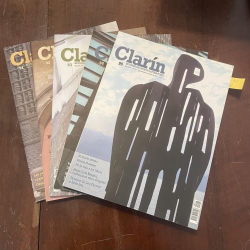 Portada del libro de Clarín. Revista de nueva literatura. 5 números (91-92-93-94-95)