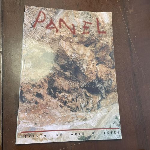 Portada del libro de Panel nº 1 Revista de arte rupestre