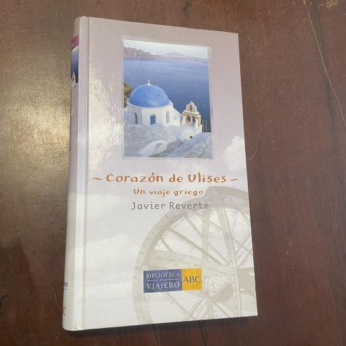 Portada del libro de Corazón de Ulises. Un viaje griego