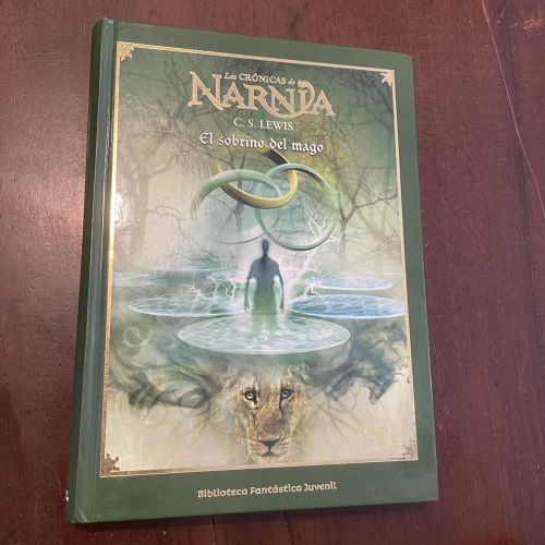 Portada del libro de El sobrino del mago. Narnia