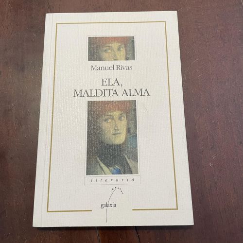 Portada del libro de Ela, maldita alma (galego)