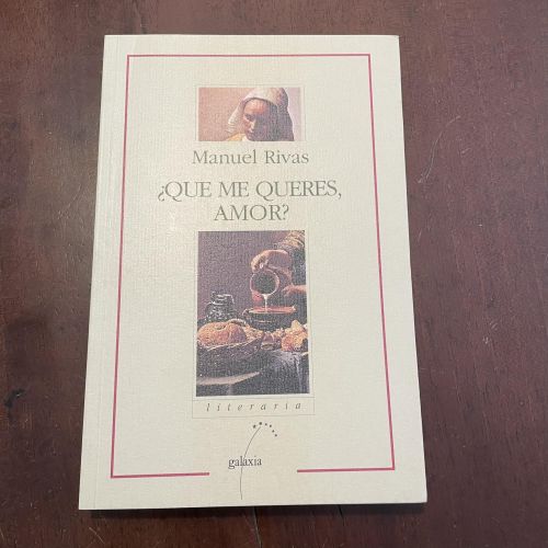 Portada del libro de ¿Que me queres, amor? (galego)