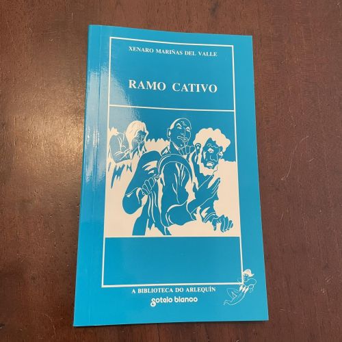 Portada del libro de Ramo cativo (galego)