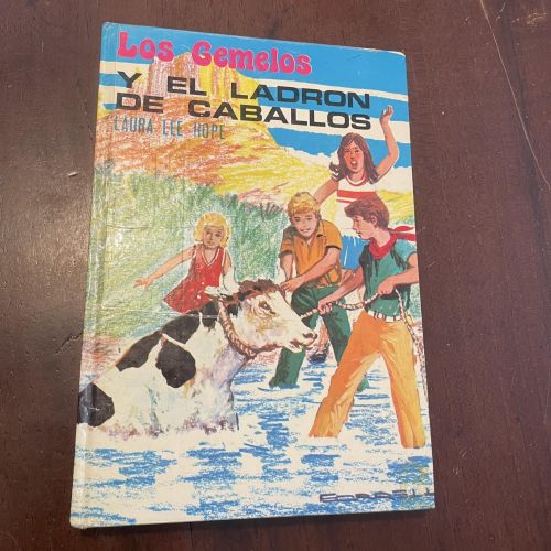 Portada del libro de Los gemelos y el ladrón de caballos