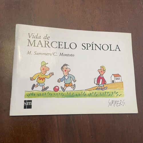 Portada del libro de Vida de Marcelo Spínola