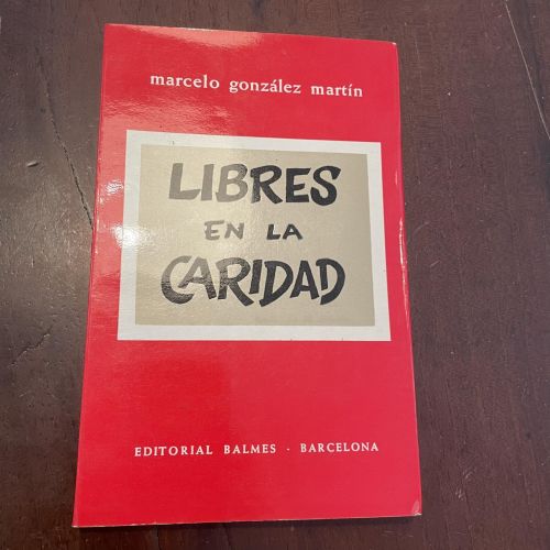 Portada del libro de Libres en la caridad