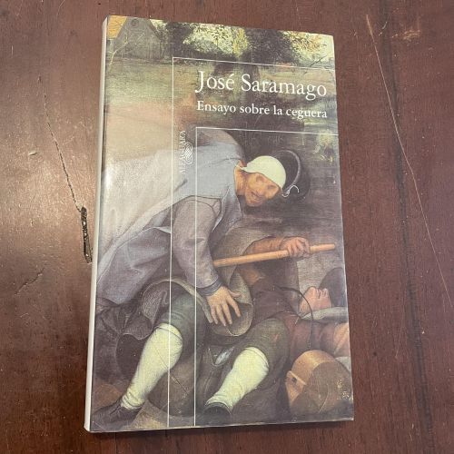 Portada del libro de Ensayo sobre la ceguera