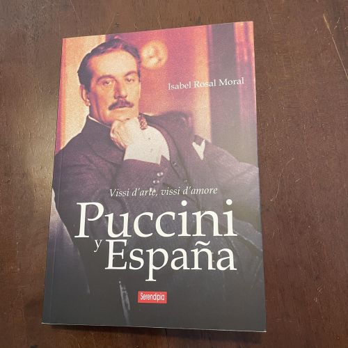 Portada del libro de Puccini y España