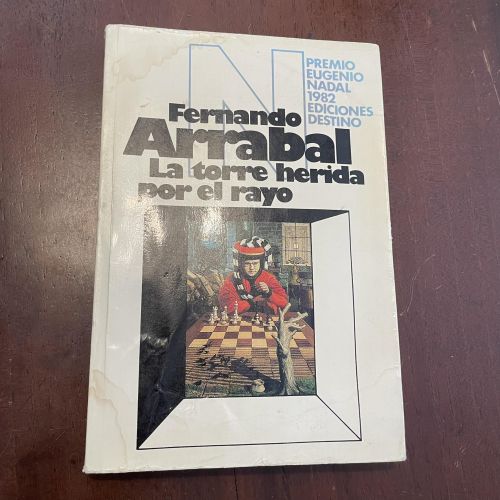 Portada del libro de La torre herida por el rayo