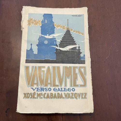 Portada del libro de Vagalumes. Versos galegos (galego)