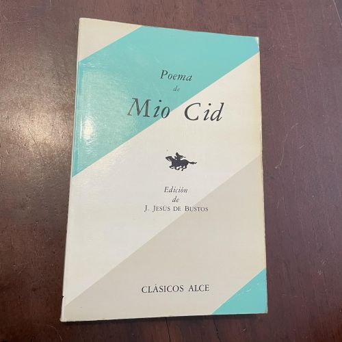 Portada del libro de Poema de Mio Cid