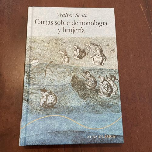 Portada del libro de Cartas sobre demonología y brujería