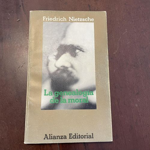 Portada del libro de La genealogía de la moral