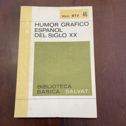 Portada del libro de Humor gráfico español del siglo XX