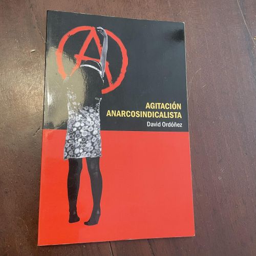 Portada del libro de Agitación anarcosindicalista