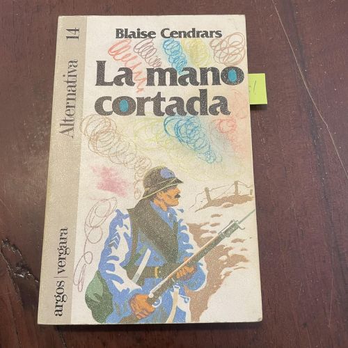 Portada del libro de La mano cortada