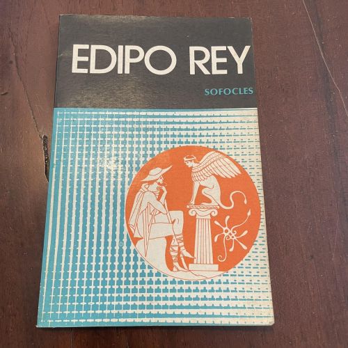 Portada del libro de Edipo Rey