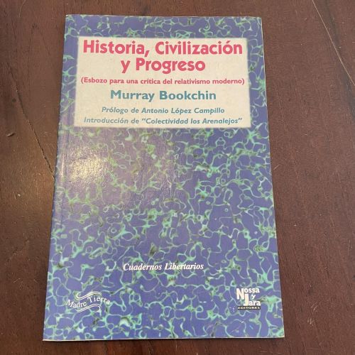 Portada del libro de Historia, civilización y progreso