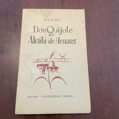 Portada del libro de Don Quijote de Alcalá de Henares