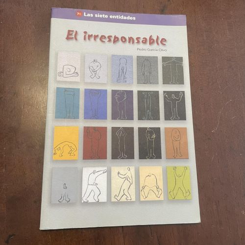 Portada del libro de El irresponsable