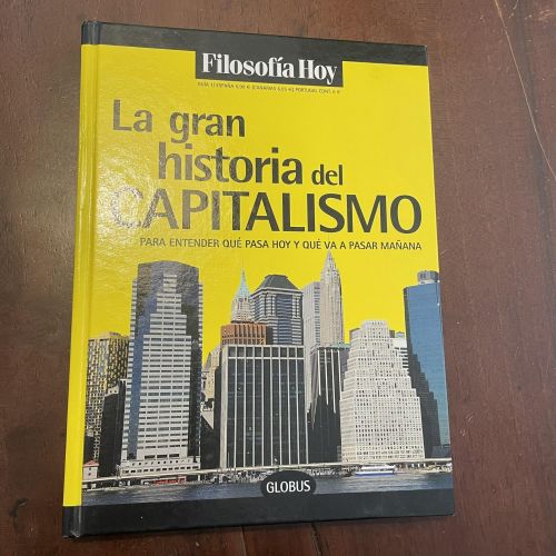 Portada del libro de La gran historia del capitalismo