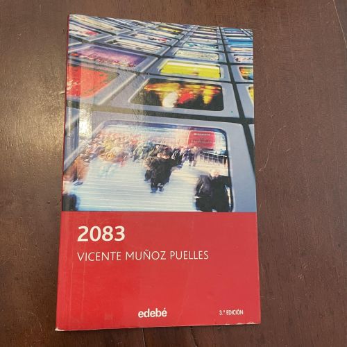 Portada del libro de 2083 (spanish)