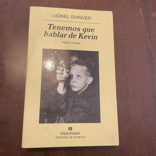 Portada del libro de Tenemos que hablar de Kevin