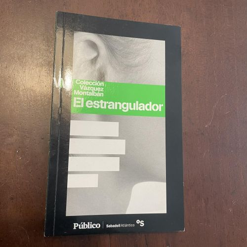 Portada del libro de El estrangulador