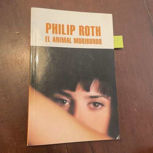Portada del libro de El animal moribundo
