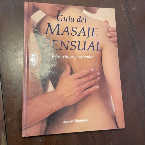 Portada del libro de Guía del masaje sensual para relajar y estimular