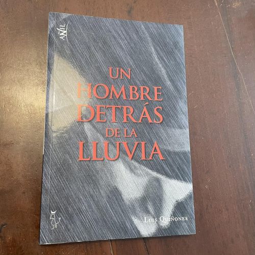 Portada del libro de Un hombre detrás de la lluvia