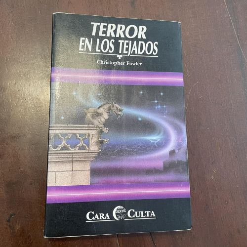 Portada del libro de Terror en los tejados