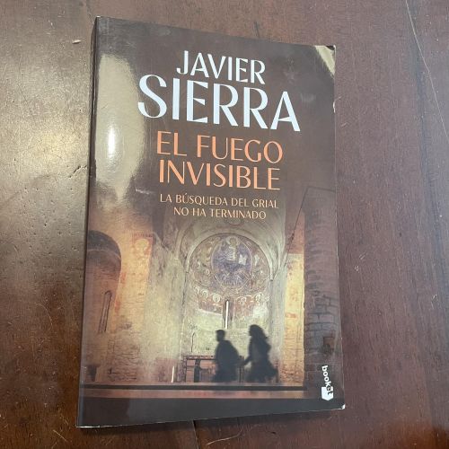 Portada del libro de El fuego invisible