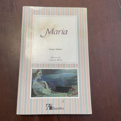 Portada del libro de María