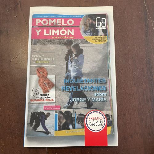 Portada del libro de Pomelo y limón