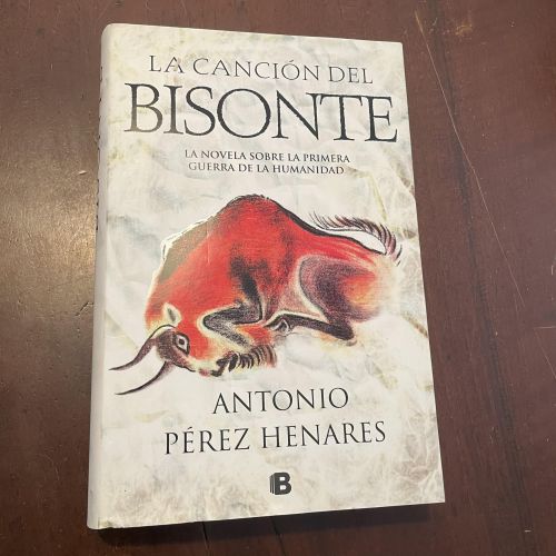 Portada del libro de La canción del bisonte