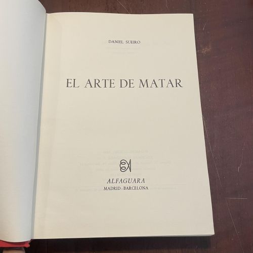 Portada del libro de El arte de matar