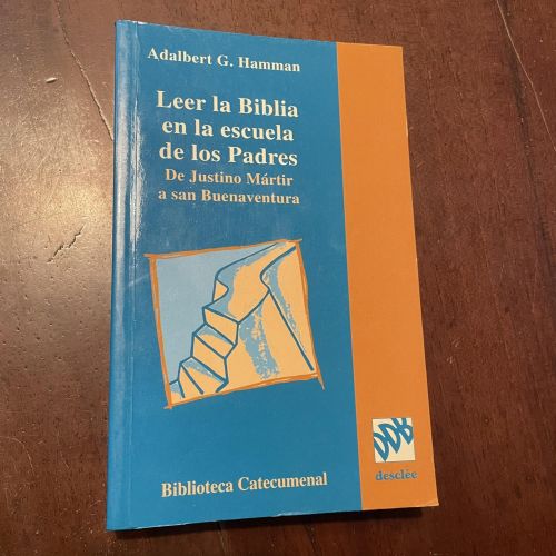 Portada del libro de Leer la Biblia en la escuela de los Padres