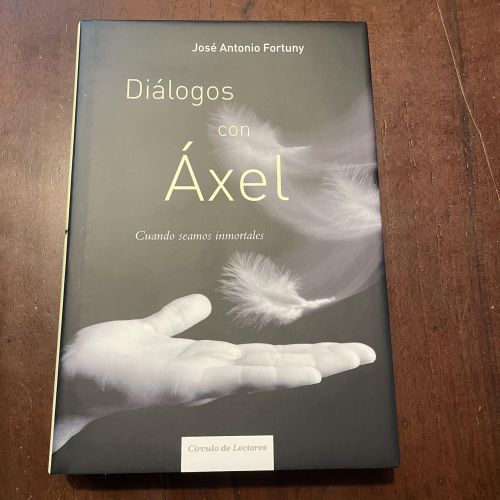 Portada del libro de Diálogos con Áxel