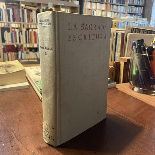 Portada del libro de La sagrada escritura. Nuevo testamento II. Hechos de los Apóstoles y Cartas de San Pablo