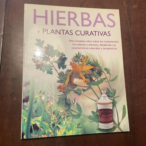 Portada del libro de Hierbas y plantas curativas